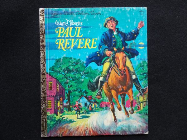 Paul Revere- (Disney)1975 - GoldenBookGuy.com