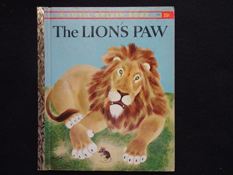 The Lion's Paw- A - GoldenBookGuy.com