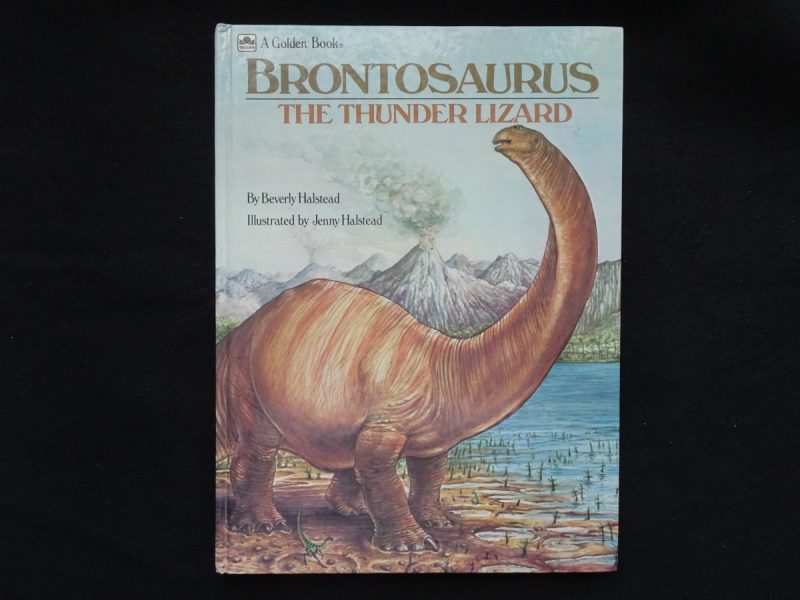 BGB- Brontosaurus, The Thunder Lizard - GoldenBookGuy.com